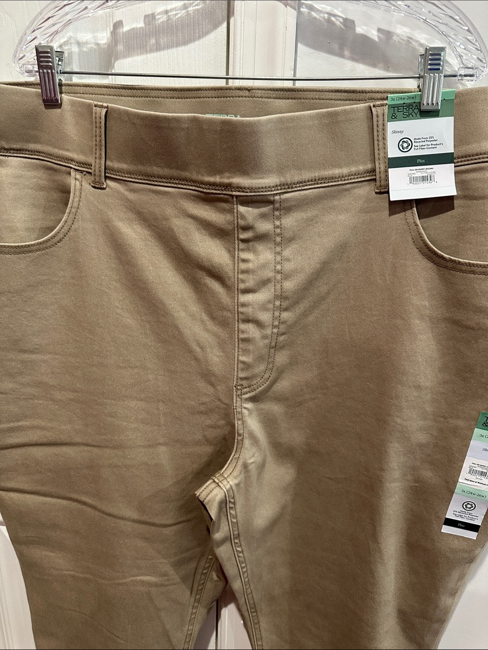Women's Plus Size Pull On High Rise Skinny Leggings Size 3X - Picture 5 of 8